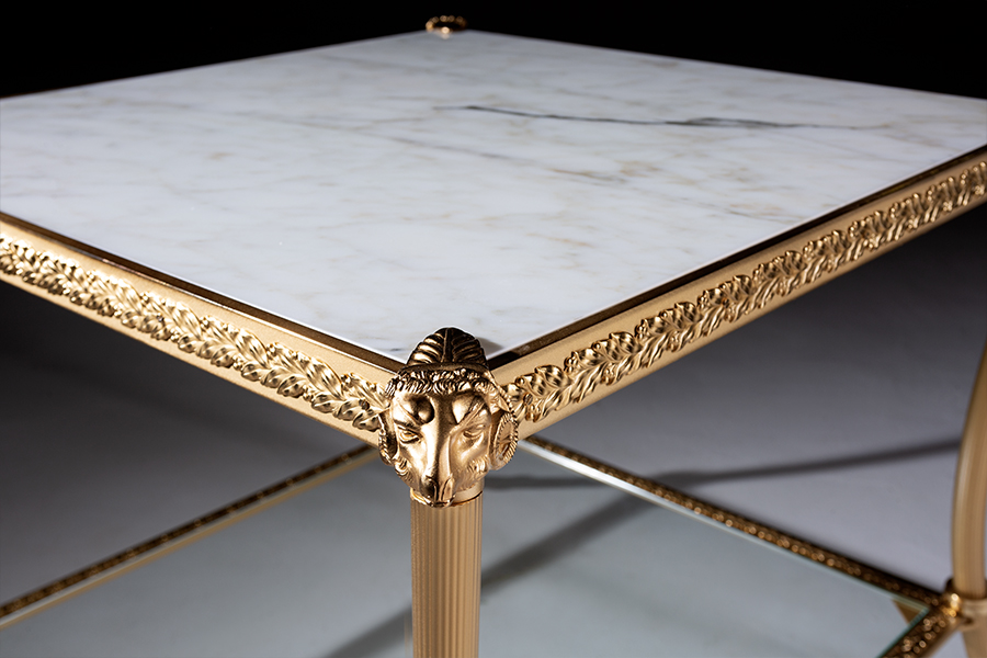 SIDE TABLE METAL FURNITURE